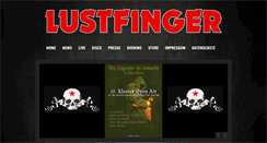 Desktop Screenshot of lustfinger.com